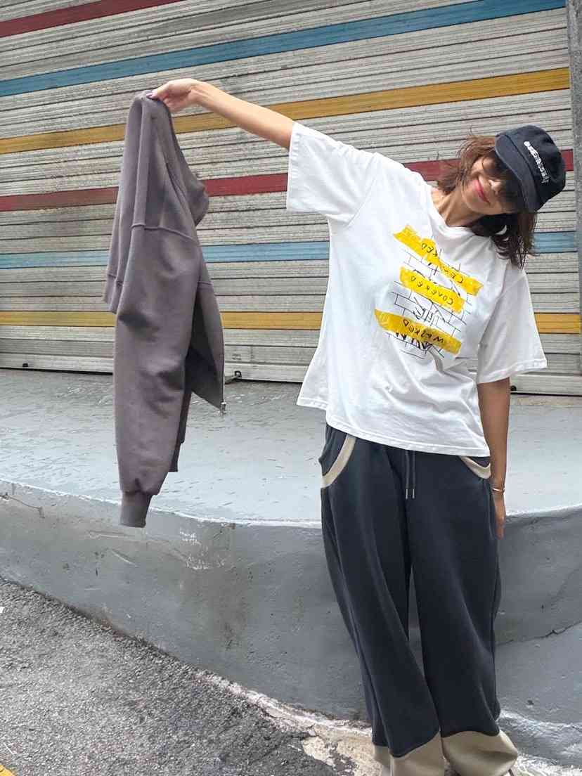 PARIS MATCH韓國代購女裝新款熱賣推薦休閑人氣真品時尚T恤PARIS MATCHT恤