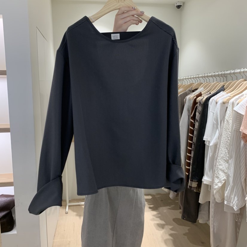 LIFFEY韓國直郵女裝新品推薦人氣真品熱賣時尚襯衫蕾絲衫LIFFEY襯衫/蕾絲衫