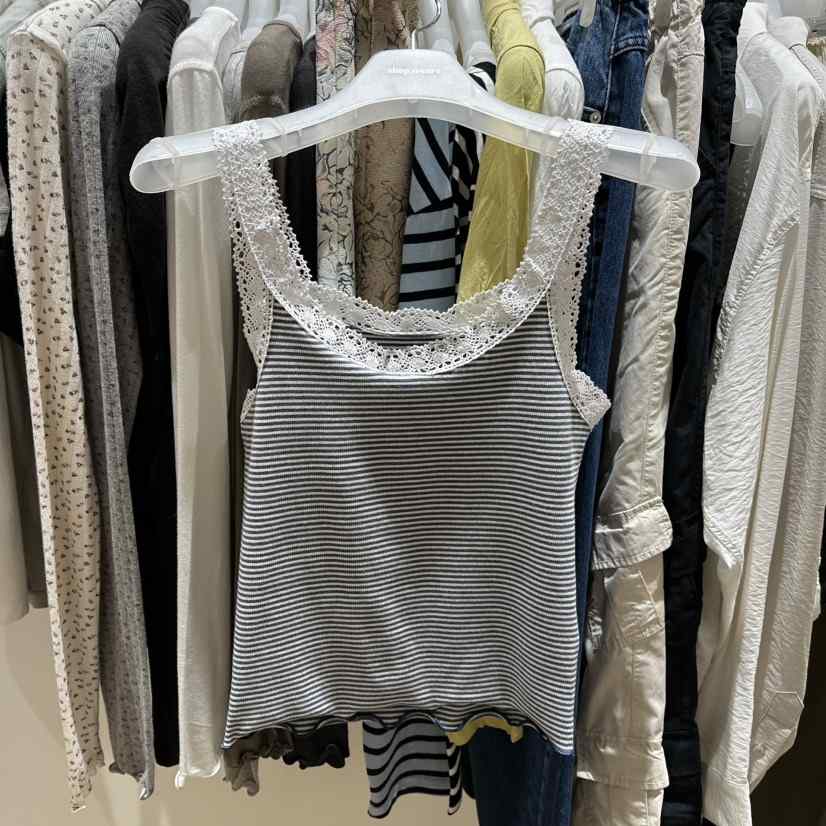WE ARE/WELOVER東大門實拍女士新款休閑推薦人氣吊帶背心SHOP_WE ARE吊帶/背心