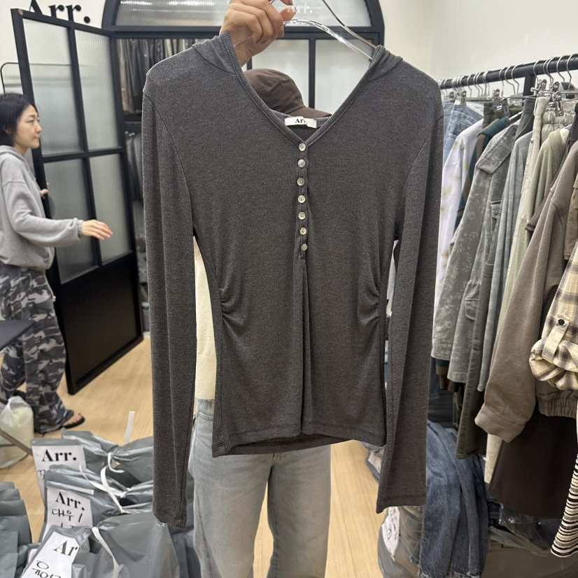 ARR東大門直郵女裝新品人氣熱賣推薦真品時尚長袖T恤連帽衫ARR長袖T恤
