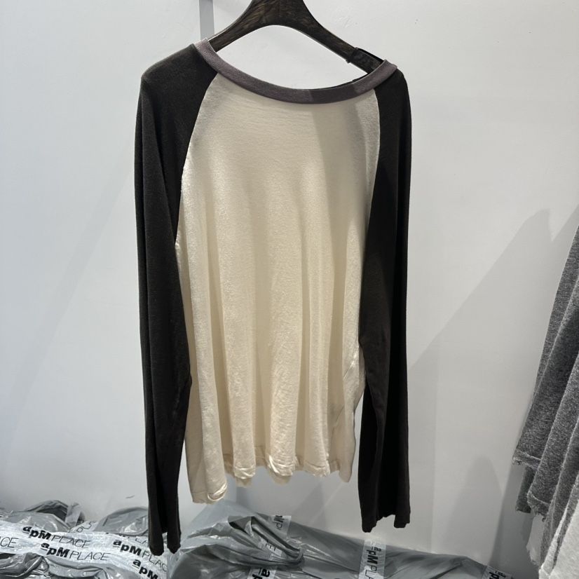 JANE BIRKIN東大門代購女裝新品時尚休閑推薦長袖T恤插肩袖JANE BIRKIN設計師品牌長袖T恤