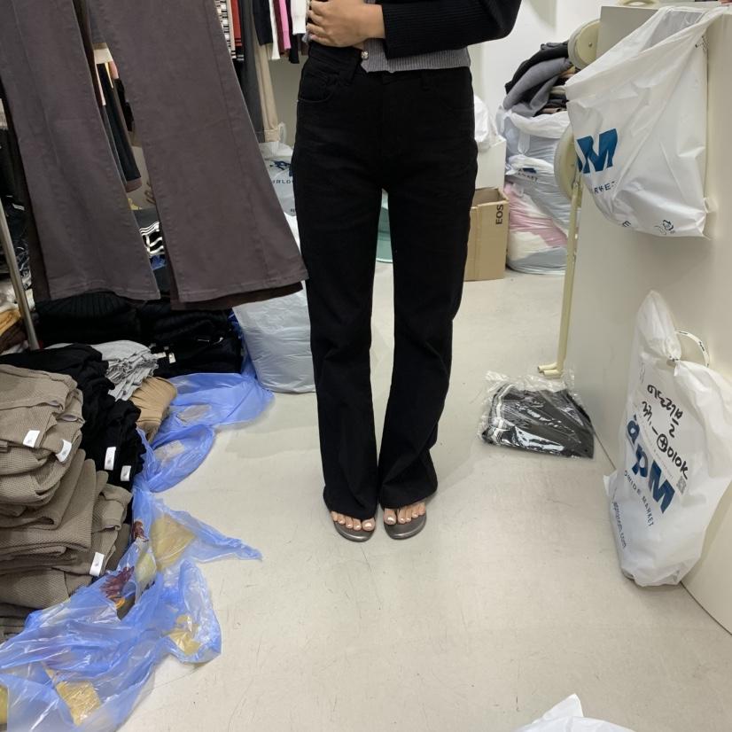 BY BOMI東大門實拍女裝新款人氣推薦休閑時尚休閑褲喇叭褲BY BOMI休閑褲