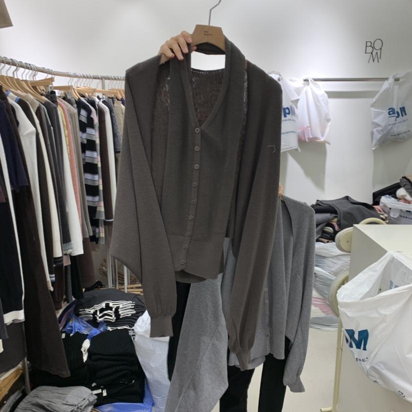 BY BOMI韓國直郵女裝新款真品熱賣人氣休閑套裝套裝開衫BY BOMI套裝