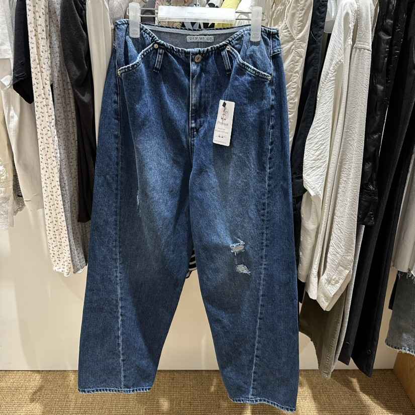 WE ARE/WELOVER韓國直郵女士新款推薦真品熱賣時尚牛仔褲SHOP_WE ARE牛仔褲