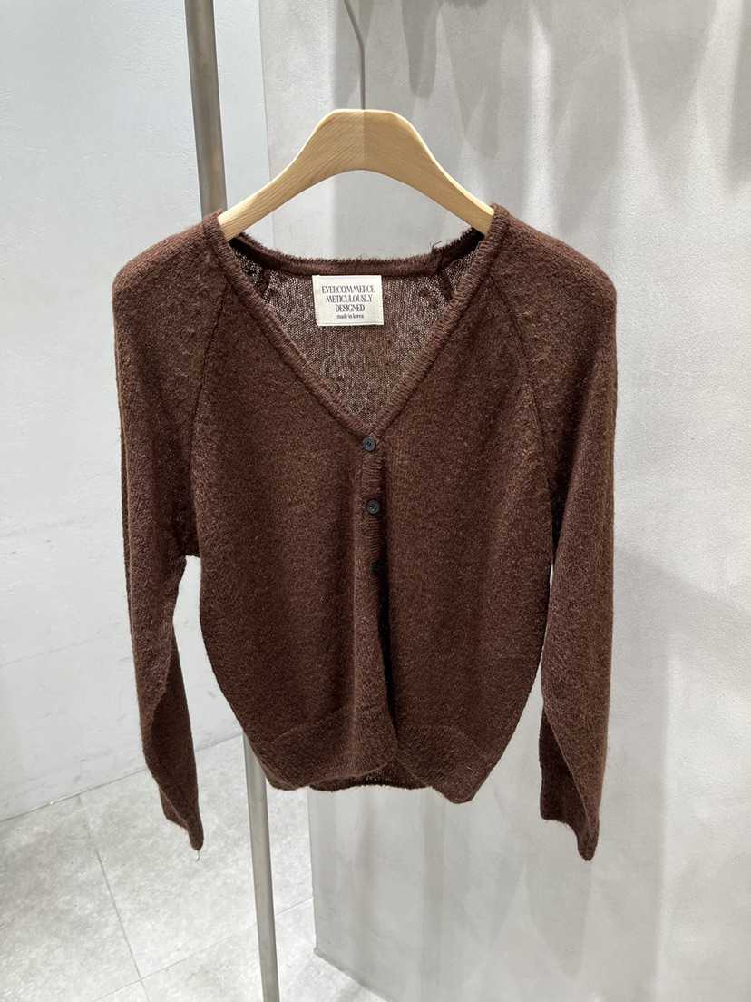 EVERCOMMERCE METICULOUSLY DESIGNED韓國代購女士新品人氣針織衫馬海毛EVERCOMMERCE METICULOUSLY DESIGNED針織衫