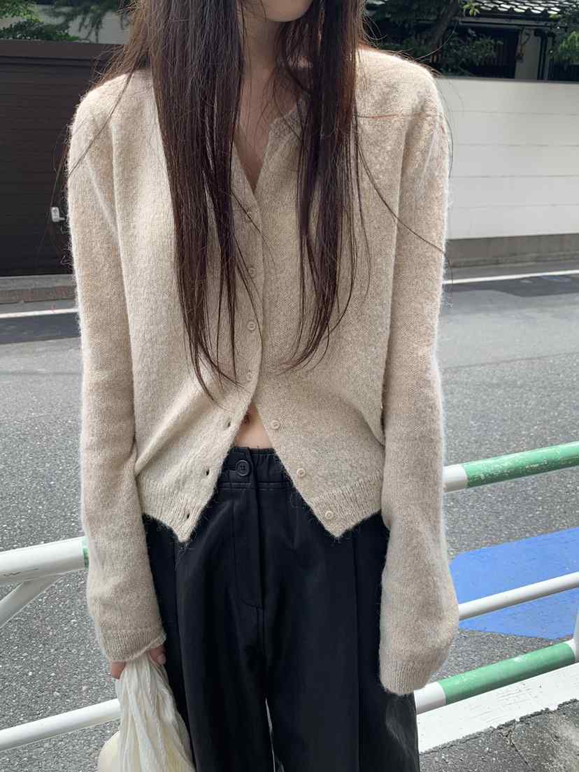 LOGARDEN東大門直郵女士新款時尚真品熱賣推薦針織衫馬海毛LO GARDEN針織衫