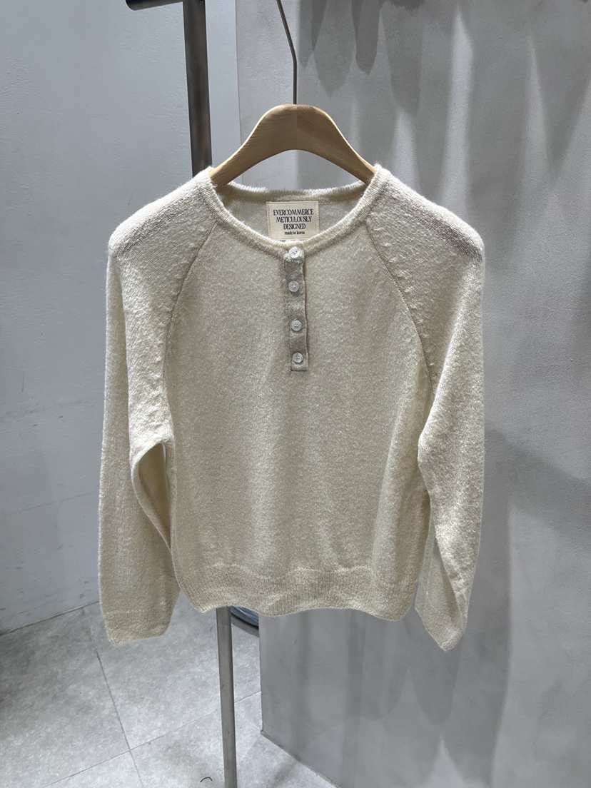 EVERCOMMERCE METICULOUSLY DESIGNED東大門實拍女士新款休閑針織衫馬海毛EVERCOMMERCE METICULOUSLY DESIGNED針織衫
