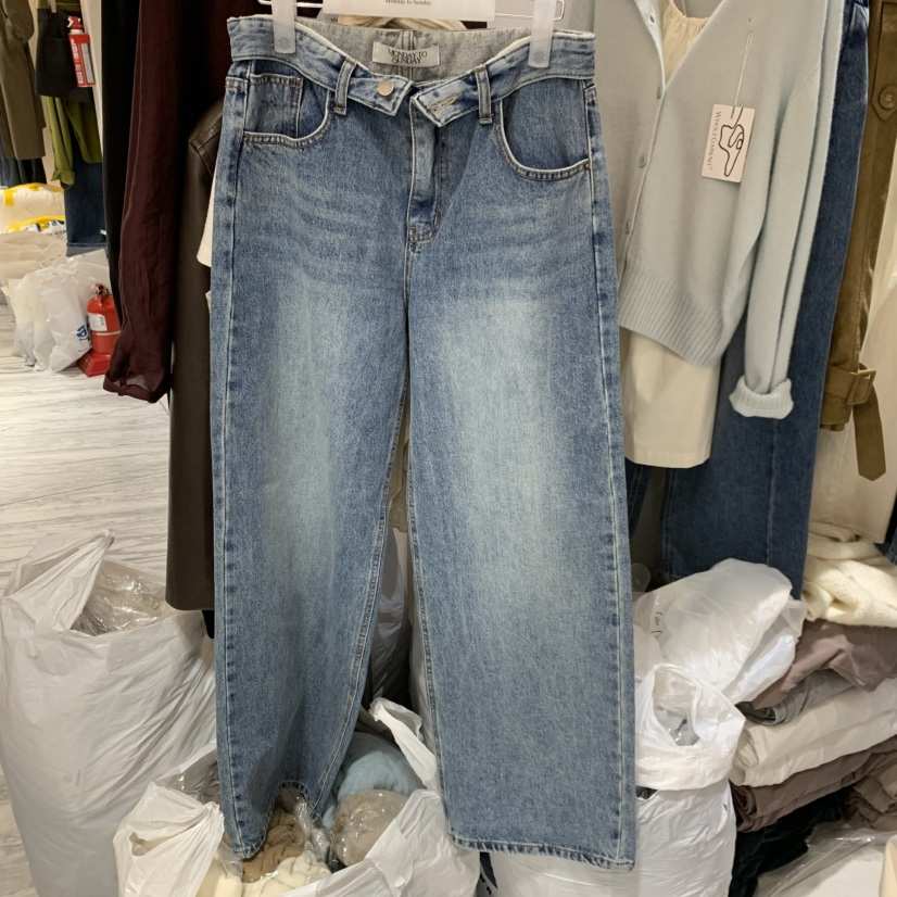 MONDAY TO SUNDAY韓國代購女士新品休閑熱賣真品牛仔褲MONDAY TO SUNDAY牛仔褲