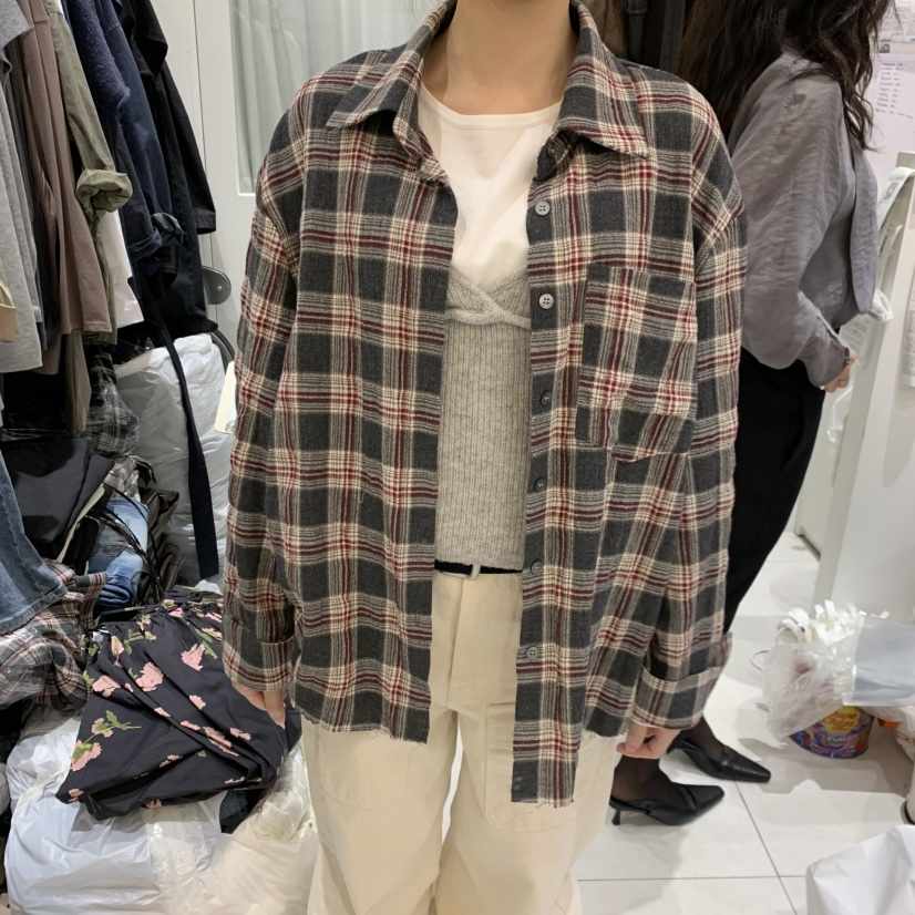MONDAY TO SUNDAY東大門實拍女士新品真品襯衫蕾絲衫不含內搭MONDAY TO SUNDAY襯衫/蕾絲衫