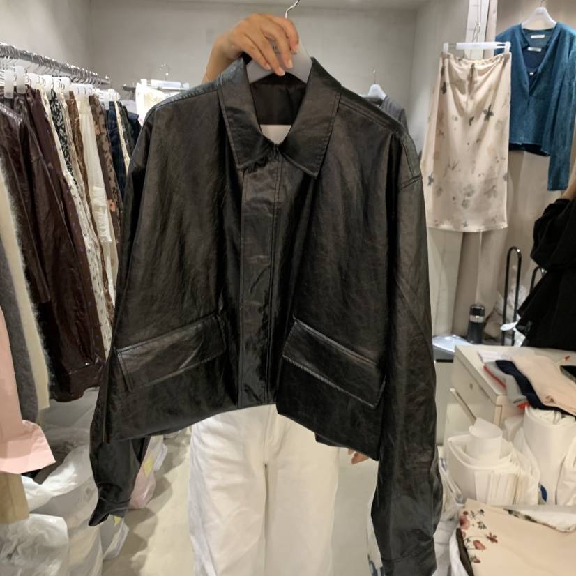 LOGROAD東大門實拍女士新品休閑真品人氣熱賣推薦時尚夾克LOG ROAD夾克