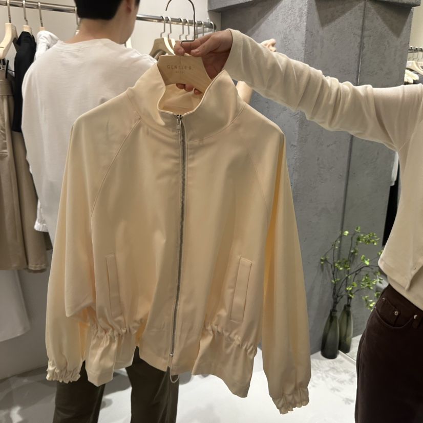 GENTLE B/LOVENTINA韓國代購女士新品休閑真品夾克高領GENTLE B/LOVENTINA夾克