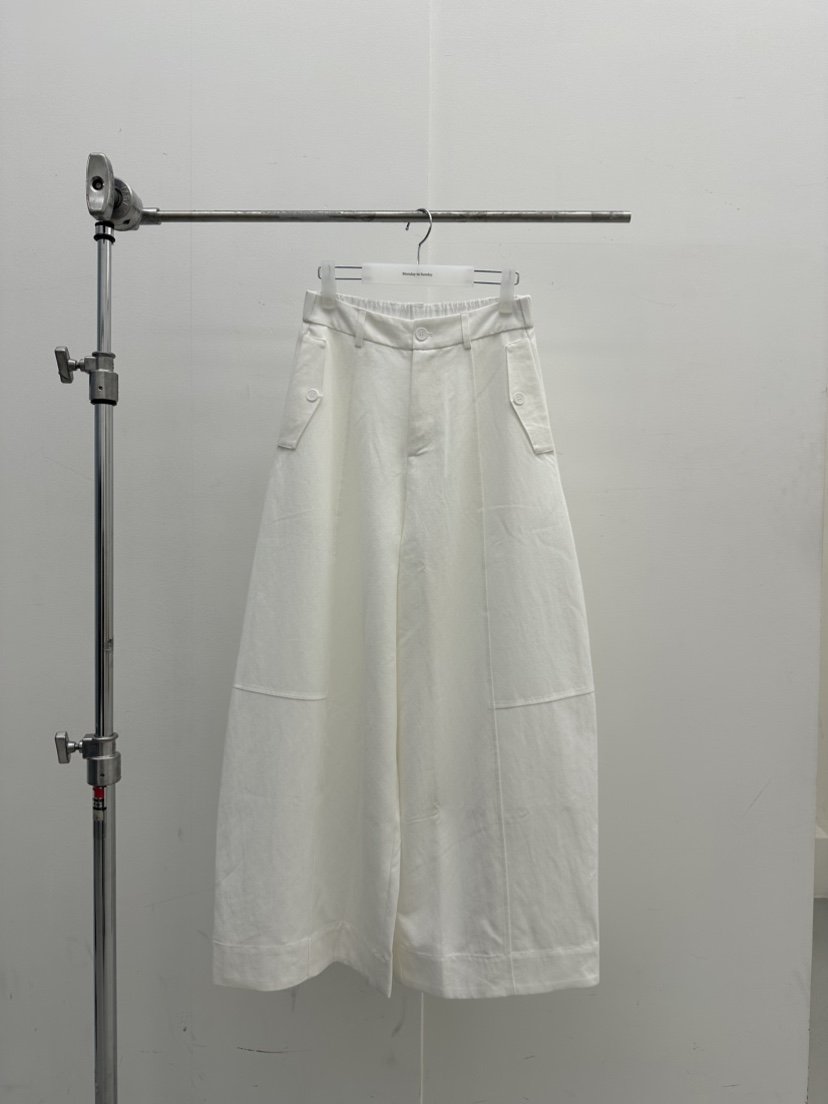 MONDAY TO SUNDAY韓國代購女士新品休閑真品休閑褲口袋MONDAY TO SUNDAY休閑褲
