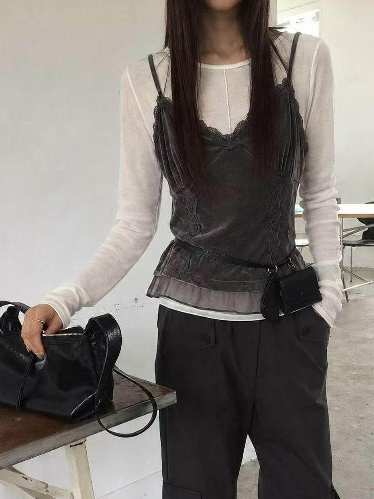 SYMBOL東大門直郵女士新品人氣時尚真品休閑熱賣套裝天鵝絨SYMBOL套裝