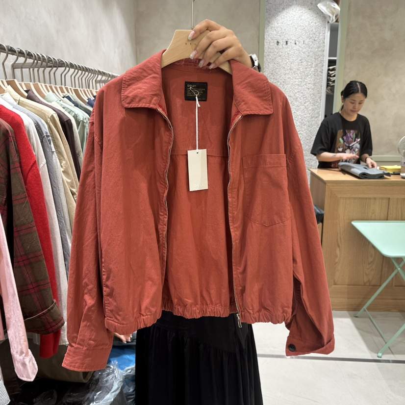 DELI JENNY東大門實拍女裝新品時尚熱賣推薦休閑真品夾克DELI JENNY夾克