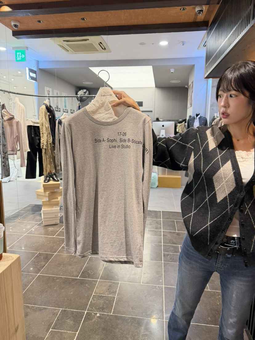 SOPHISTICATE東大門代購女士新款熱賣推薦休閑真品長袖T恤SOPHISTICATE長袖T恤
