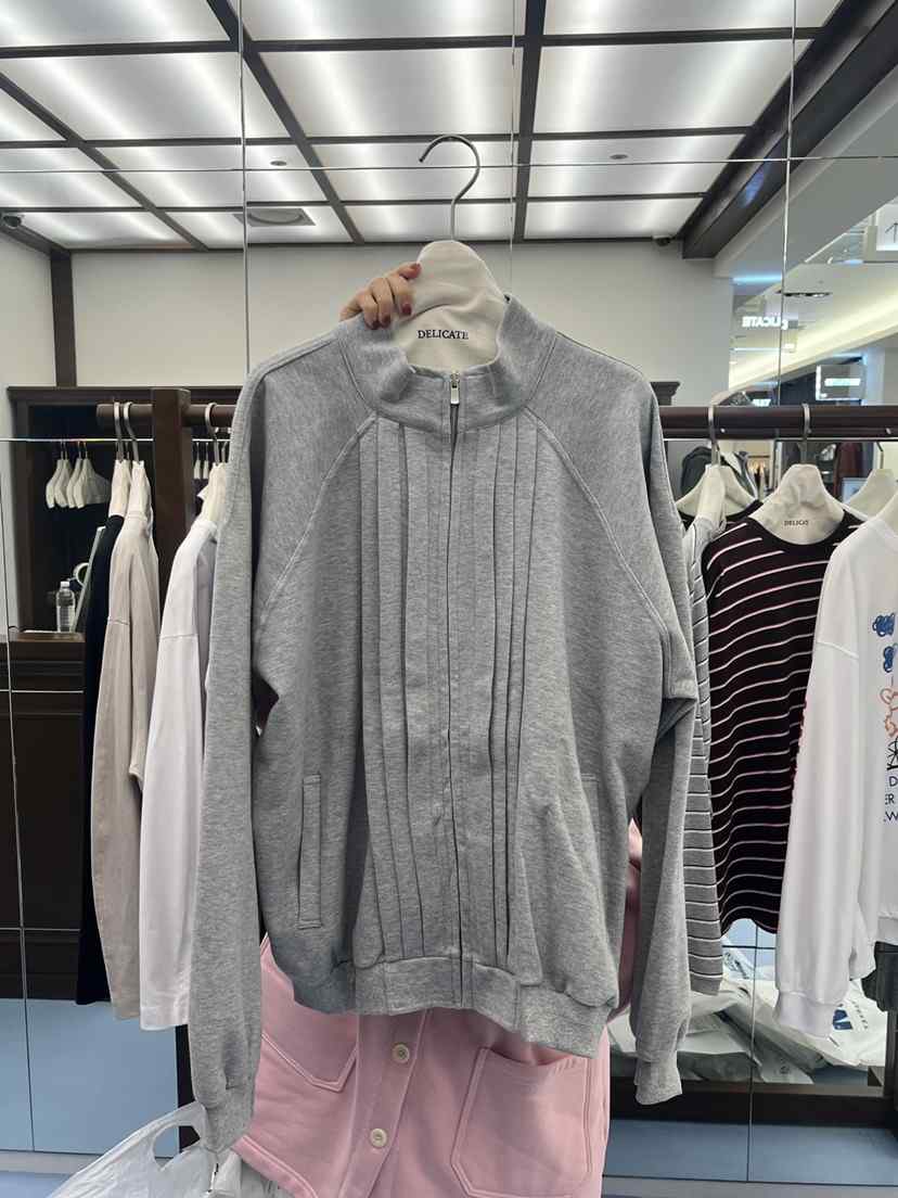 DELICATE東大門代購女士新款休閑真品人氣時尚熱賣衛衣拉鏈DELICATE衛衣