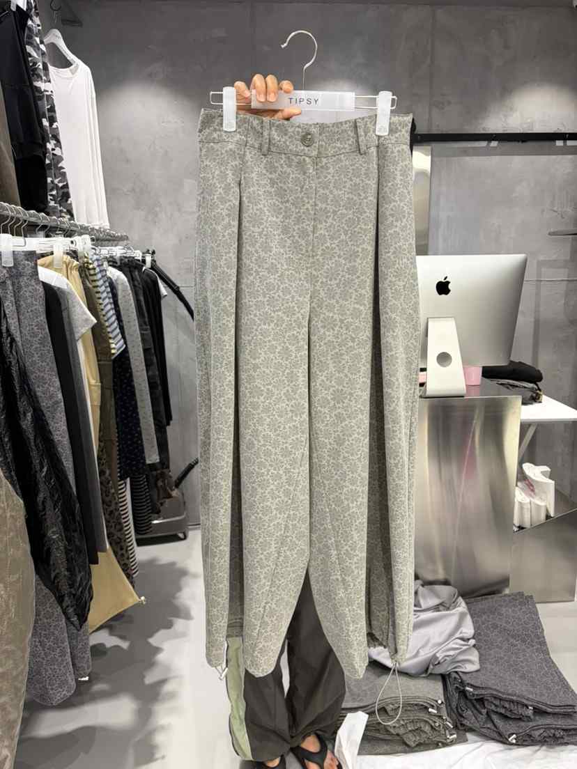 TIPSY韓國直郵女裝新品時尚人氣推薦熱賣休閑真品休閑褲復古TIPSY休閑褲