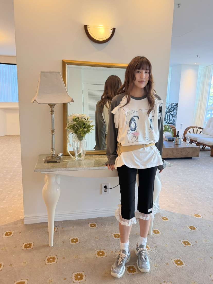 BOUTIQUE-L韓國代購女裝新品熱賣人氣休閑推薦時尚長袖T恤BOUTIQUE-L長袖T恤