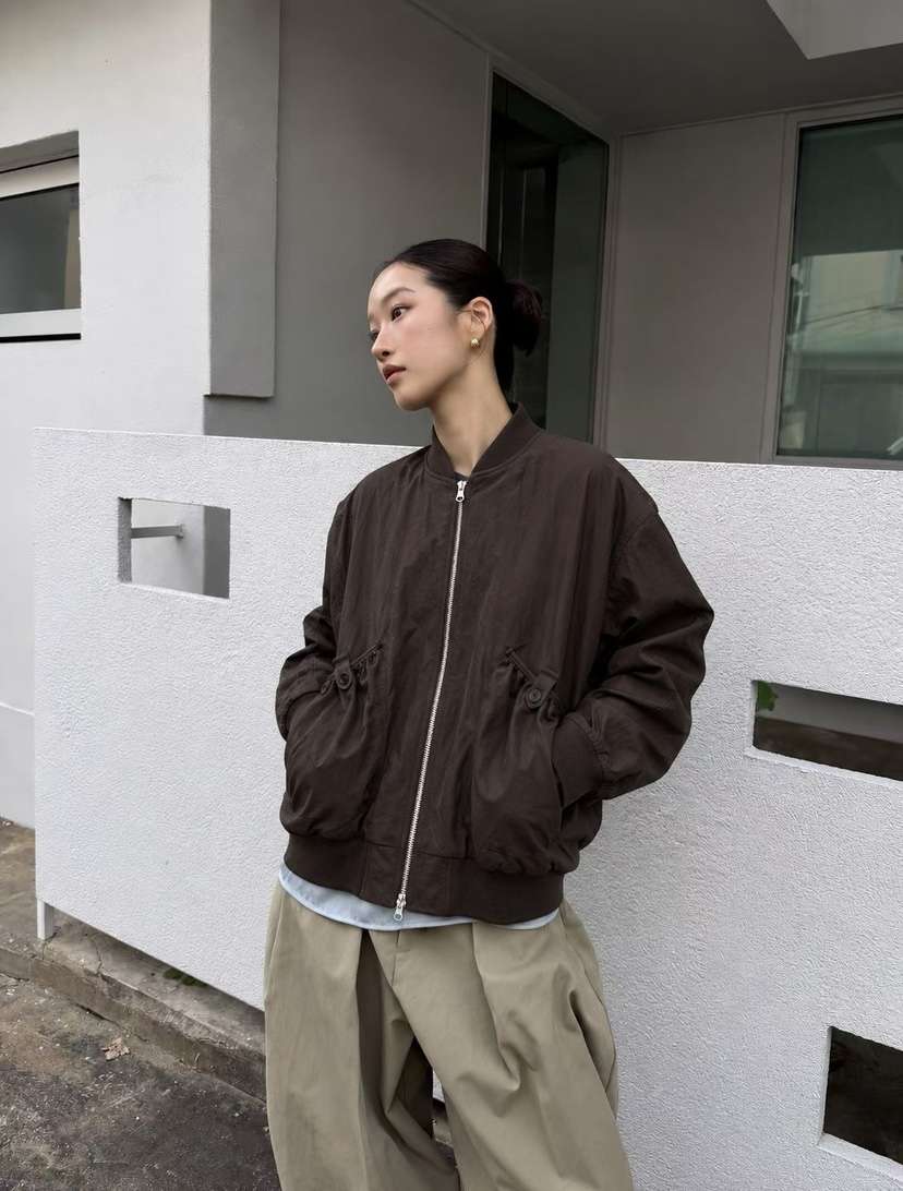 ONDO-P韓國代購女裝新品人氣休閑推薦真品時尚熱賣夾克口袋ONDO-P夾克