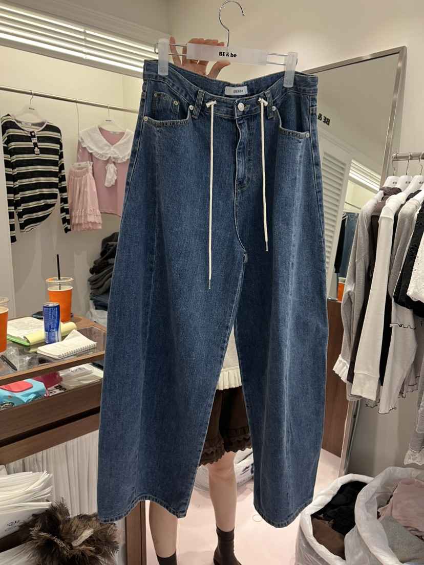 BE&amp;BE東大門直郵女裝新品休閑推薦真品熱賣牛仔褲運動BE&be牛仔褲