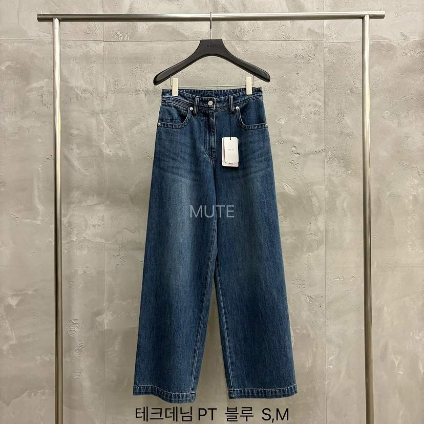 MUTE-P韓國代購女士新品時尚熱賣推薦休閑真品人氣牛仔褲MUTE牛仔褲