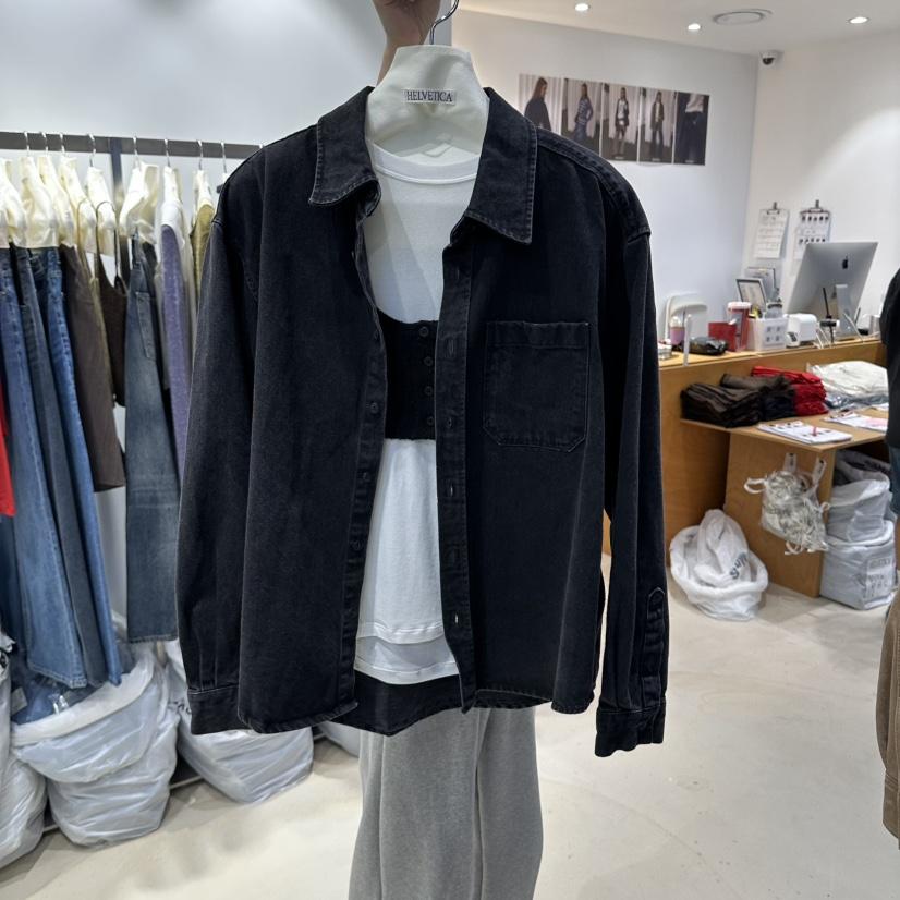 HELVETICA PLUS東大門實拍女士新品真品推薦熱賣襯衫蕾絲衫HELVETICA襯衫/蕾絲衫