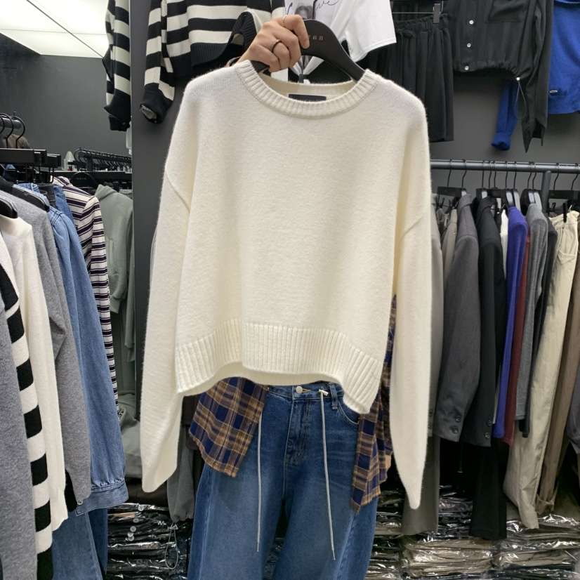 STAR-L東大門實拍女裝新品真品時尚推薦人氣熱賣休閑毛衣STAR-L毛衣