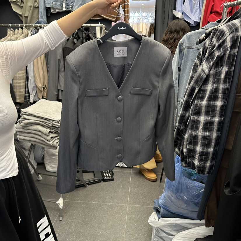 A-DEL東大門代購女裝新款推薦熱賣真品休閑時尚西裝西服A-DEL西裝/西服