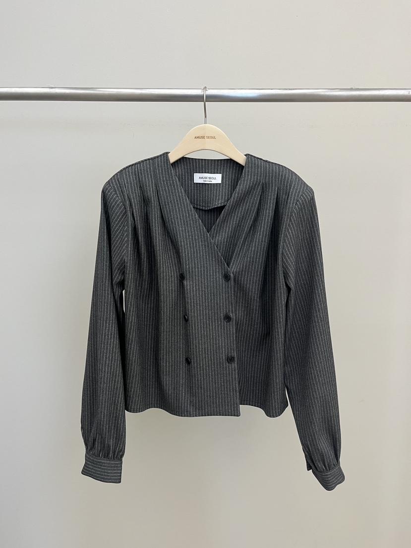 AMUSE SEOUL韓國直郵女士新品休閑時尚推薦真品襯衫蕾絲衫AMUSE SEOUL襯衫/蕾絲衫