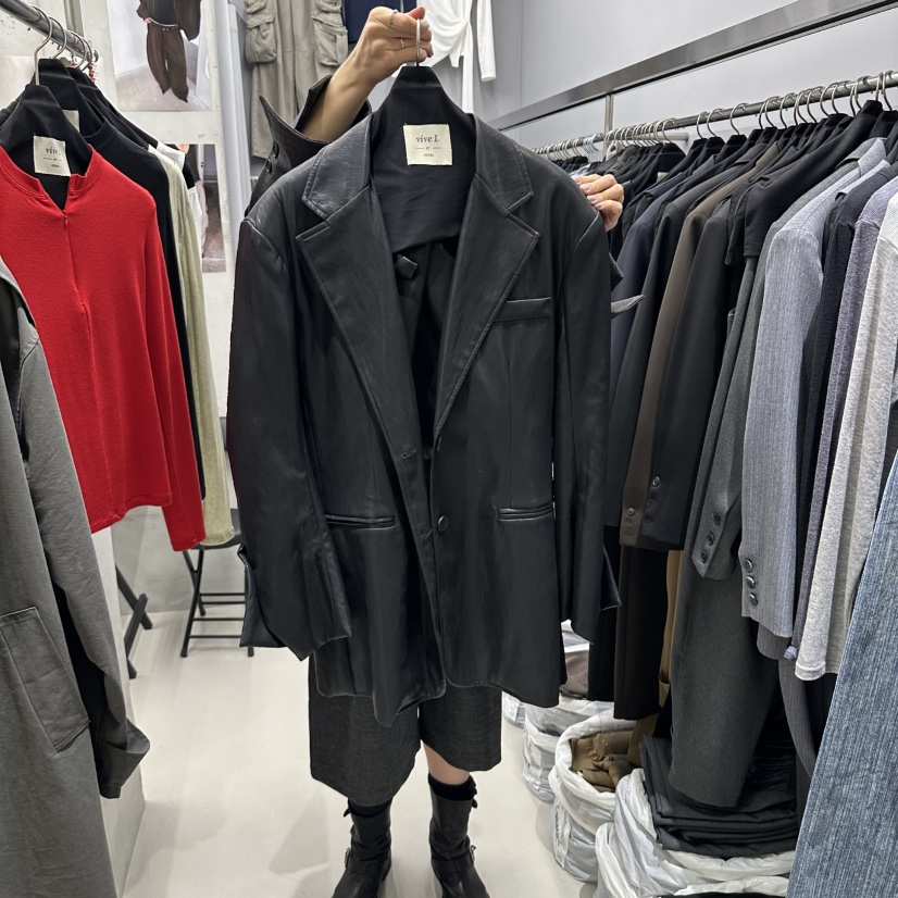 VIVEL東大門代購女裝新品人氣推薦真品熱賣時尚休閑夾克VIVEL夾克