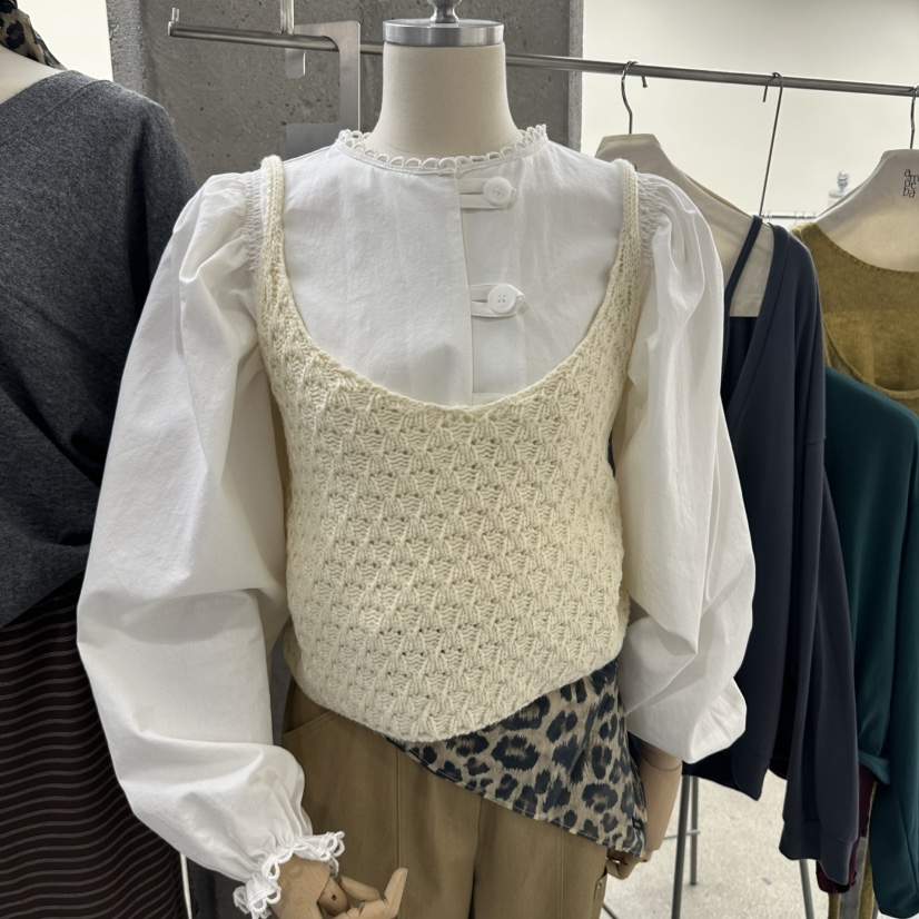 AMOEBA東大門直郵女裝新品人氣休閑推薦吊帶背心不含內搭AMOEBA吊帶/背心