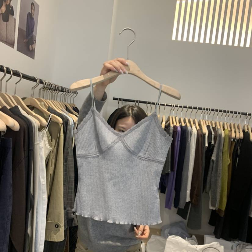 PLATE東大門直郵女士新款時尚真品人氣熱賣休閑推薦吊帶背心ANOTHER PLATE MOOD WEAR吊帶/背心
