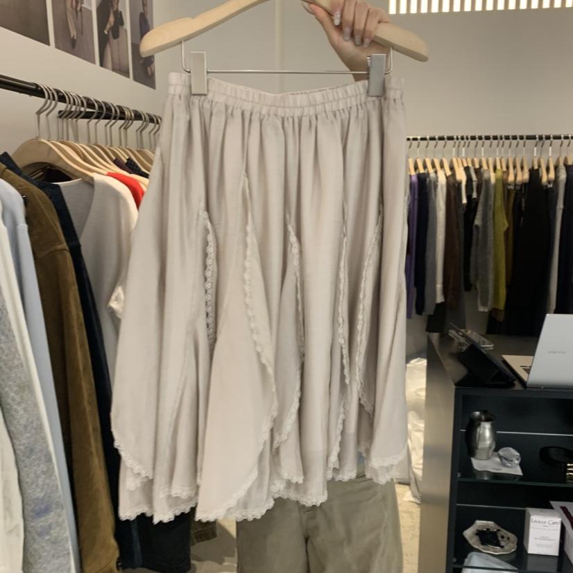 PLATE東大門實拍女裝新品休閑時尚熱賣推薦人氣半身裙中短裙ANOTHER PLATE MOOD WEAR半身裙/中短裙