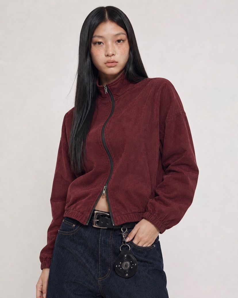 KALEIDOSCOPE東大門代購女裝新品職業休閑推薦夾克絨面革KALEIDOSCOPE夾克