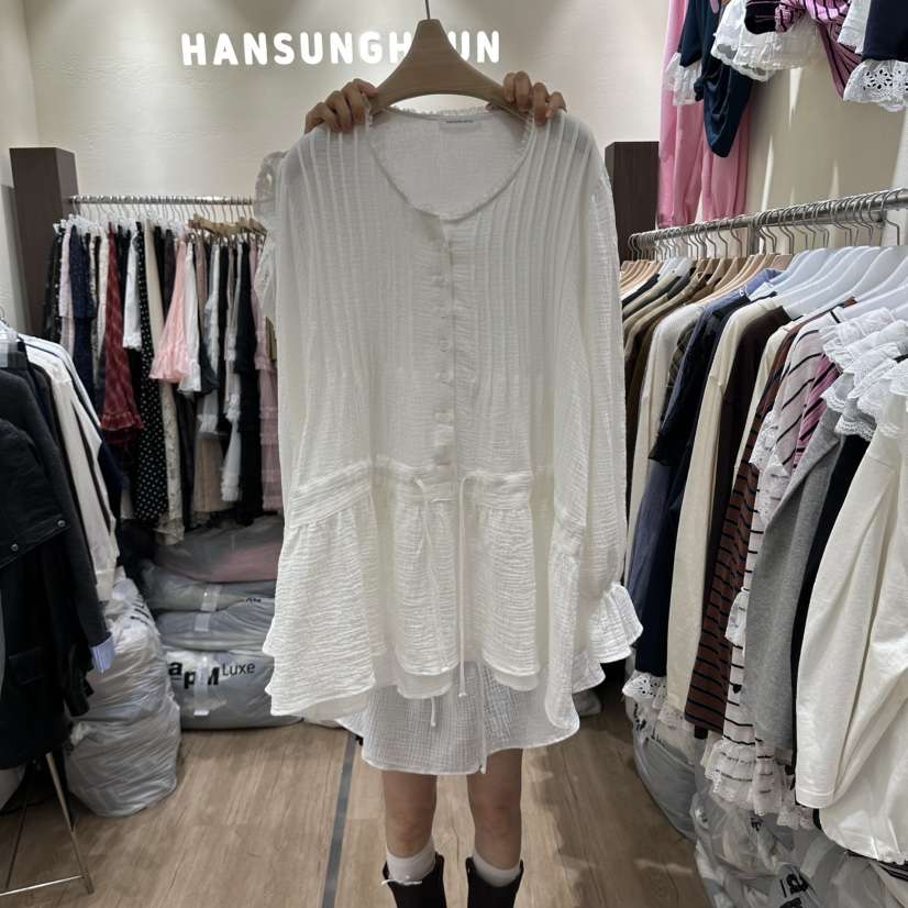 HANSUNGHYUN韓國直郵女裝新款推薦熱賣時尚人氣連衣裙OPSHANSUNGHYUN連衣裙