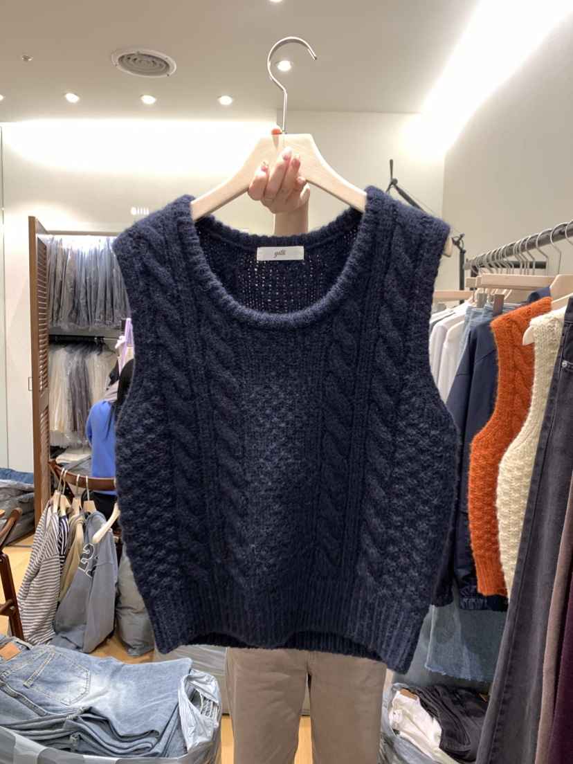 GILLI韓國直郵女士新品休閑時尚真品人氣推薦吊帶背心扭曲GILLI吊帶/背心