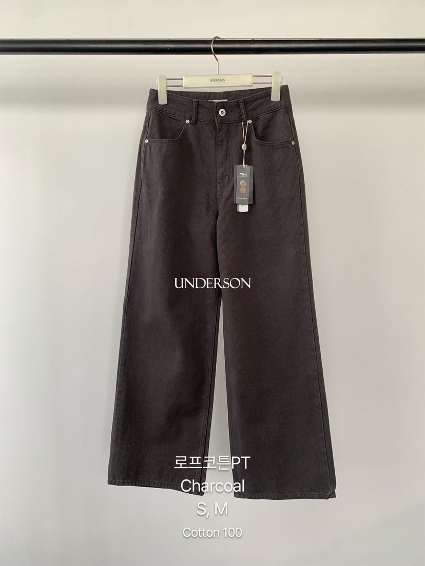 UNDERSON東大門實拍女士新款真品休閑時尚熱賣推薦休閑褲棉UNDERSON休閑褲