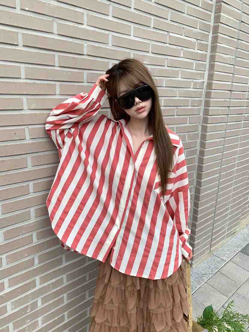 MAISONDEGLORY東大門代購女士新品時尚休閑真品襯衫蕾絲衫MAISONDEGLORY襯衫/蕾絲衫