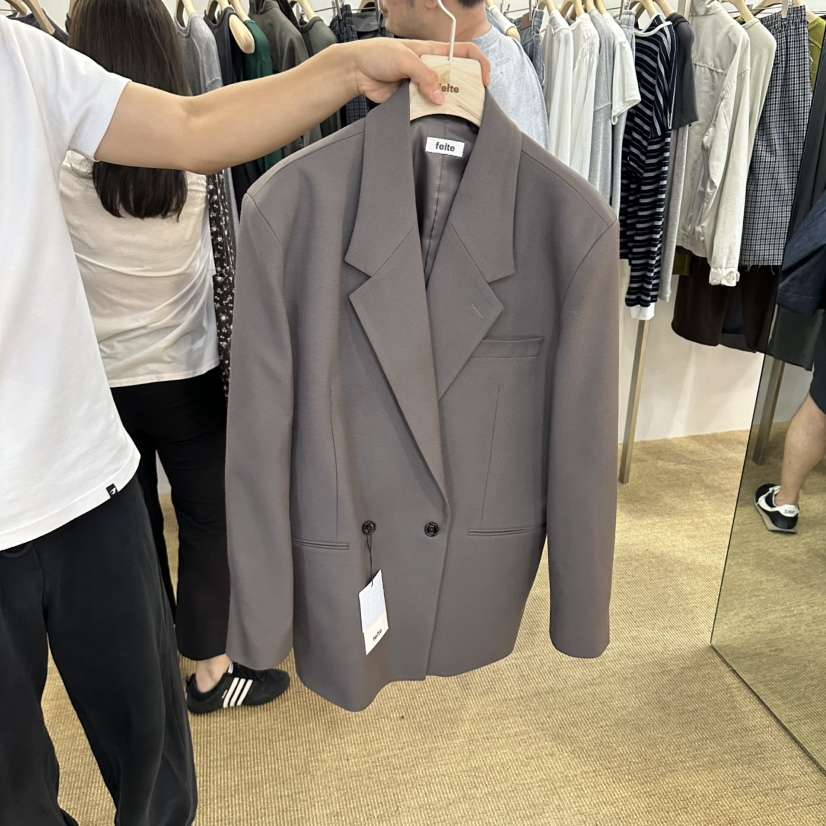 FELTE韓國代購女士新款休閑時尚真品人氣推薦西裝西服羊毛felte西裝/西服