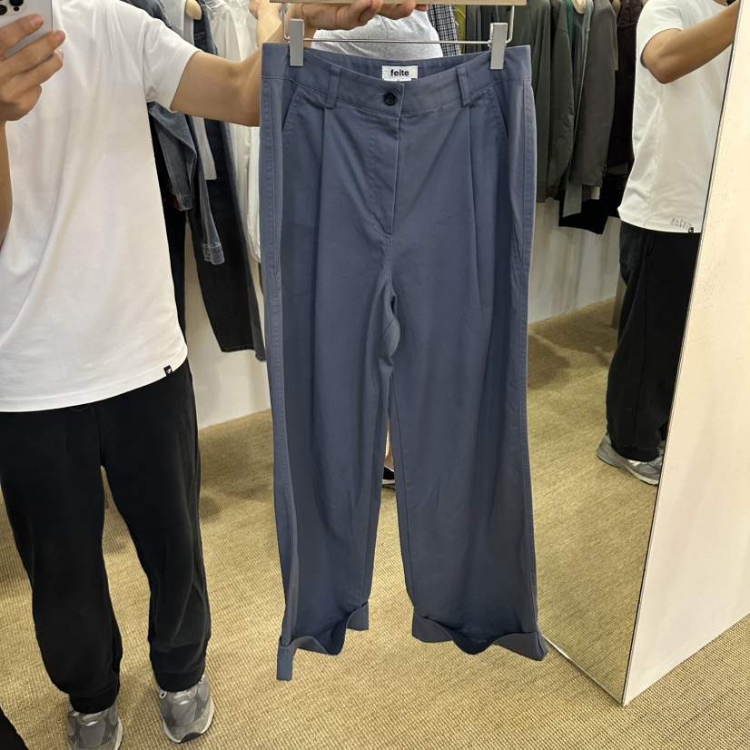 FELTE韓國直郵女裝新品推薦真品時尚休閑人氣休閑褲不含屁簾felte休閑褲