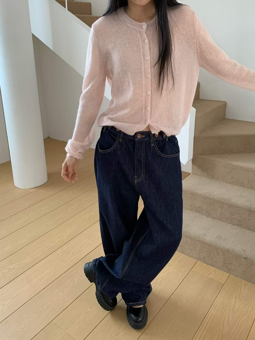 LOVEMYSANTA東大門代購女裝新品推薦時尚休閑針織衫馬海毛LOVEMYSANTA針織衫