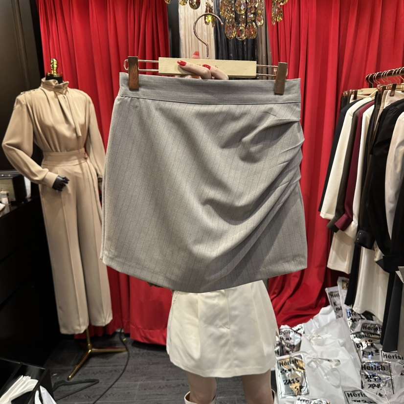 HERISH-HAUTE東大門直郵女士新品推薦真品人氣時尚裙褲褶皺Herish-Haute裙褲