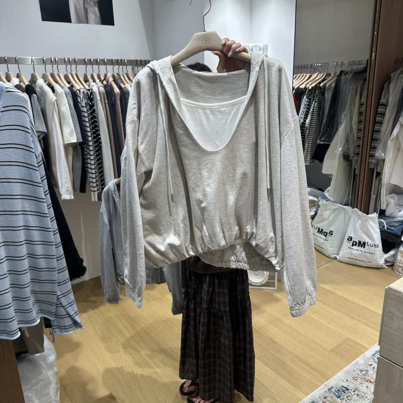 TIZZI韓國代購女士新品熱賣時尚真品推薦休閑人氣衛衣TIZZI衛衣