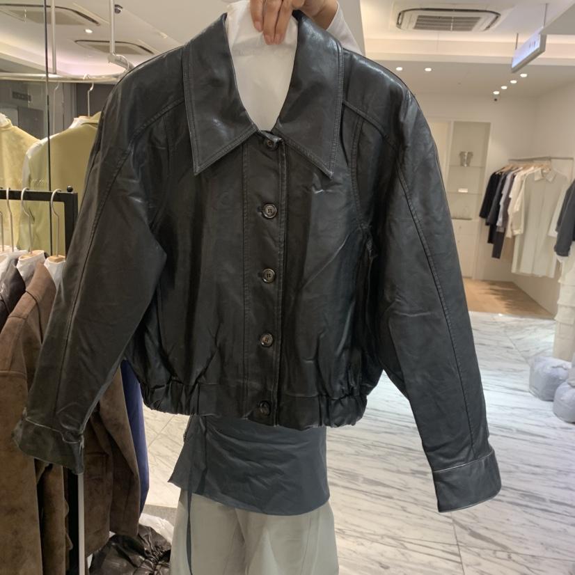 THE HOME PAGE東大門直郵女士新款熱賣推薦人氣真品皮衣THE HOME PAGE皮衣