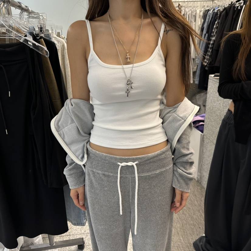 VIRKIN韓國代購女裝新品熱賣推薦真品人氣時尚休閑吊帶背心VIRKIN吊帶/背心