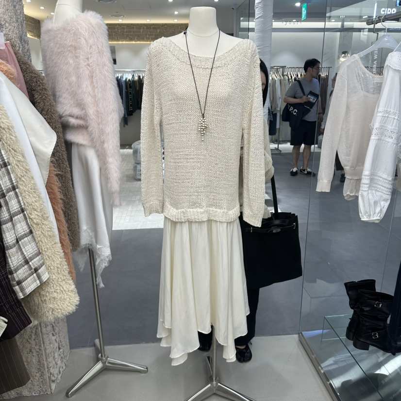GLASS東大門代購女士新品時尚真品休閑熱賣推薦人氣連衣裙GLASS連衣裙