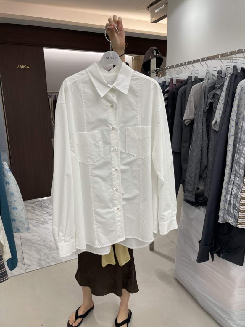 SOLD OUT韓國代購女士新款推薦時尚熱賣休閑真品襯衫蕾絲衫SOLD OUT襯衫/蕾絲衫