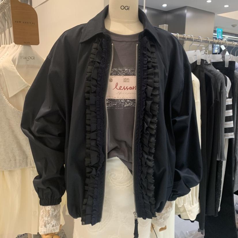 FLAT OGI韓國直郵女裝新品時尚熱賣人氣休閑真品推薦夾克FLat OGI夾克