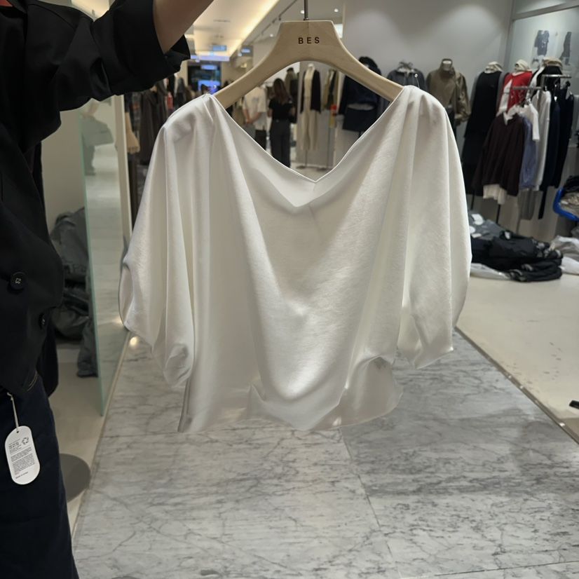 BES東大門實拍女裝新款真品推薦休閑人氣時尚熱賣襯衫蕾絲衫BES SEOUL襯衫/蕾絲衫