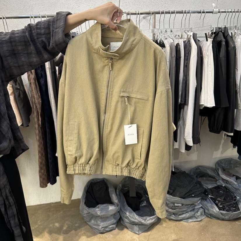 PLOVER東大門實拍女裝新款真品休閑時尚熱賣推薦夾克棉質PLO_VER夾克